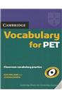 Cambrıdge Vocabulary For Pet (İkinci El) (Stokta 1 Adet)