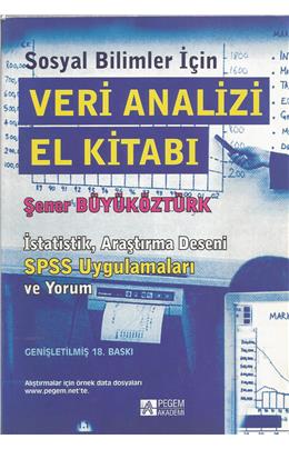 Sosyal Bilimler İçin Veri Analizi El Kitabı (18. Baskı) (İkinci El) (Stokta 1 Adet)