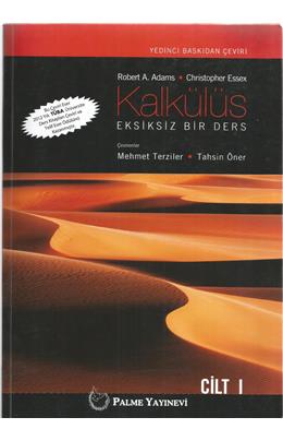 Kalkülüs Eksiksiz Bir Ders Cilt 1 (İkinci El) (2012) (Stokta 1 Adet Var)