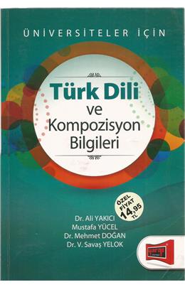Türk Dili Ve Kompozisyon Bilgileri(İkinci El)(Stokta 1 Adet Var)