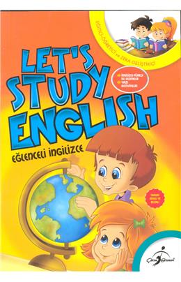 Lets Study English  Eğlenceli İngilizce Serisi Yazı Aktiviteleri
