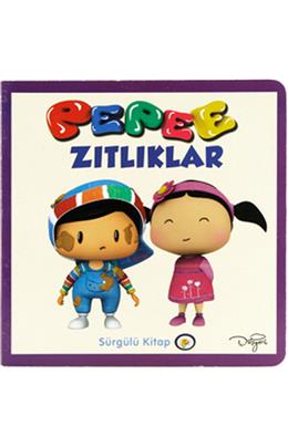 Pepee Küçük Boy Sürgülü Kitap Zıtlıklar